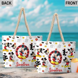 Magical Day - Personalized Mouse Beach Bag – view 3