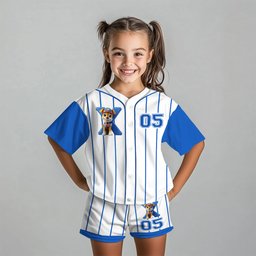 No Job Is Too Big, No Pup Is Too Small - Personalized Paw Patrol Kid Jersey Shirt & Shorts – view 3