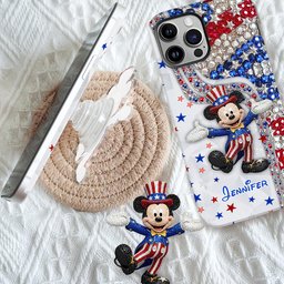 Red And White - Personalized Mouse Full Print Phone Case – view 7