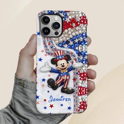 Red And White - Personalized Mouse Full Print Phone Case – view 8