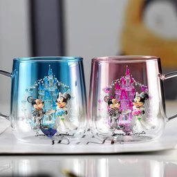Happily Ever After - Personalized Mouse Gradient Glass Mug – view 6