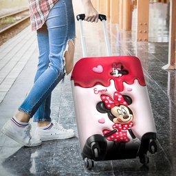 Adventure Together - Personalized Mouse Luggage Cover – view 2
