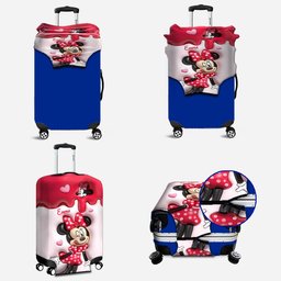Adventure Together - Personalized Mouse Luggage Cover – view 5