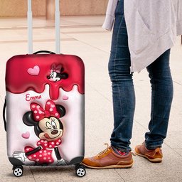 Adventure Together - Personalized Mouse Luggage Cover – view 4