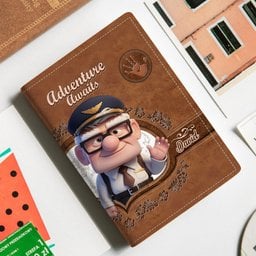 You're My Greatest Adventure - Personalized Mouse Passport Holder – view 2