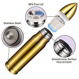 I Am Their Father - Personalized The Force Bullet Tumbler – view 6