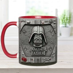 I Am Their Father - Personalized The Force Accent Mug – view 7