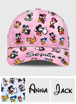 Cute Mouse Suitable for Kids to Go Out with Outdoor - Personalized Mouse Classic Cap – view 7