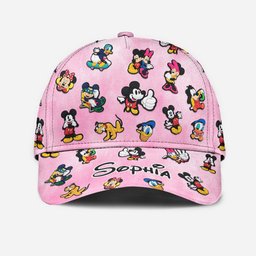 Cute Mouse Suitable for Kids to Go Out with Outdoor - Personalized Mouse Classic Cap – view 3