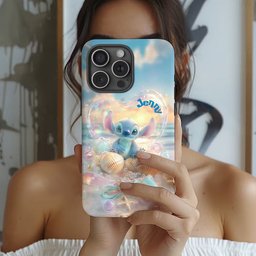 Blue Ohana Summer Vibes - Personalized Ohana Full Print Phone Case – view 3