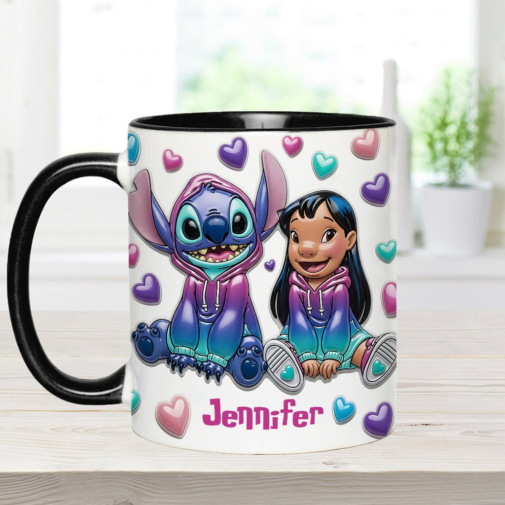 Ohana Means Family - Personalized Ohana Accent Mug – view 6