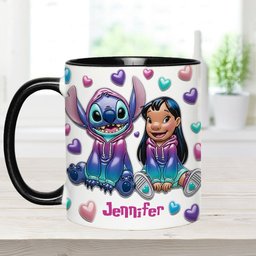 Ohana Means Family - Personalized Ohana Accent Mug – view 6