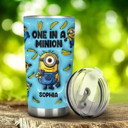 One In A Minion - Personalized Tumbler – view 3