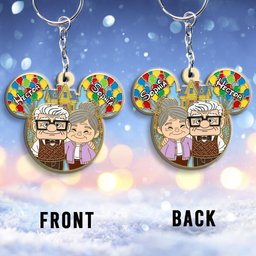 You Are My Greatest Adventure - Personalized Couple Keychain – view 5