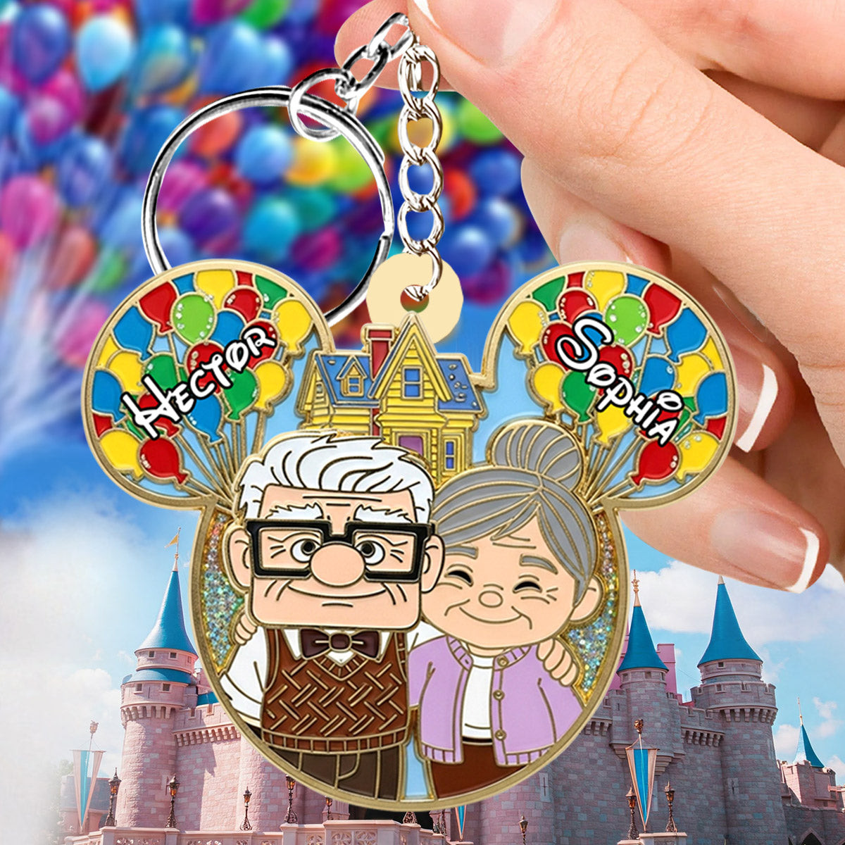 You Are My Greatest Adventure - Personalized Couple Keychain