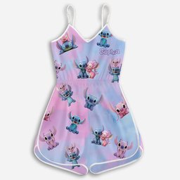 Ohana Summer - Personalized Ohana Romper – view 2