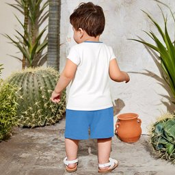 Back To School - Personalized Ohana Kid T-shirt & Shorts – view 6