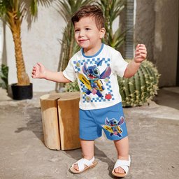 Back To School - Personalized Ohana Kid T-shirt & Shorts – view 3