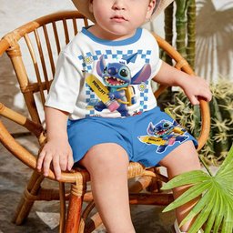 Back To School - Personalized Ohana Kid T-shirt & Shorts – view 7
