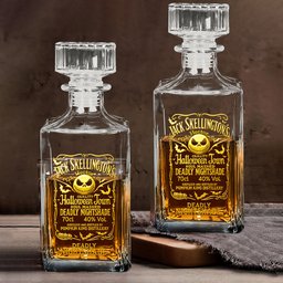 Deadly Nightshade - Personalized Nightmare Whiskey Decanter Set – view 6