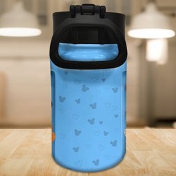 Magical Mouse Ears Ready To Crush School, Fun Gift For Kids - Personalized Mouse Kids Water Bottle – view 3