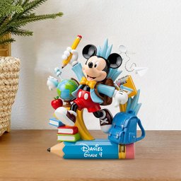 Magical Back To School Gift - Personalized Kid Custom Shaped Acrylic Plaque – view 3