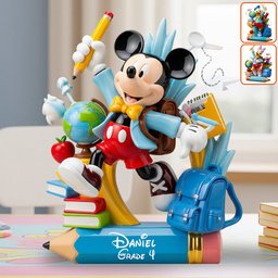 Magical Back To School Gift - Personalized Kid Custom Shaped Acrylic Plaque