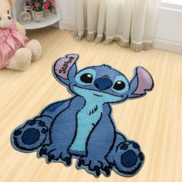 Ohana Means Family - Personalized Ohana Shaped Doormat/ Rug – view 7