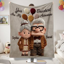 You & Me - Personalized Couple Blanket