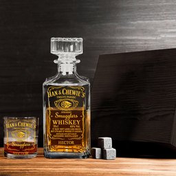 Twelve Parsec - Personalized The Force Whiskey Decanter Set – view 4