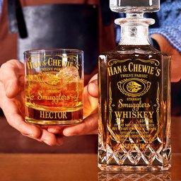 Twelve Parsec - Personalized The Force Whiskey Decanter Set – view 5