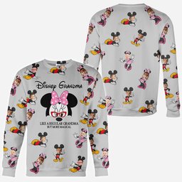 Mouse Ear Grandma - Personalized Mouse All Over Shirt – view 6