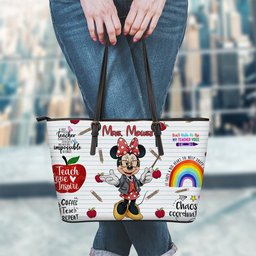 Teach Love Inspire - Personalized Teacher Leather Bag – view 2