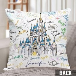 Magical Moments - Personalized Mouse Throw Pillow – view 3