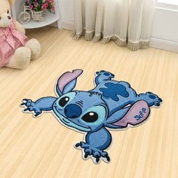 Cute Monster - Personalized Ohana Shaped Doormat/ Rug – view 7