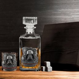 Join The Dark Side - Personalized The Force Whiskey Decanter Set – view 4