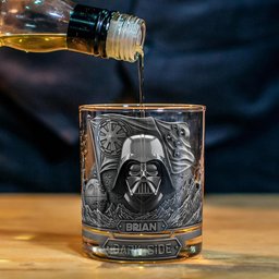 Join The Dark Side - Personalized The Force Whiskey Decanter Set – view 7