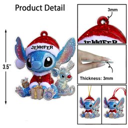Ohana Means Family - Personalized Ohana Ornament – view 3