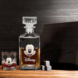 Dream Magic Custom Name - Personalized Mouse Whiskey Decanter Set – view 4