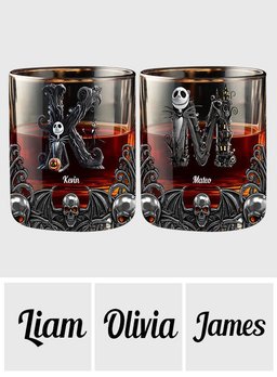My Nightmare - Personalized Nightmare Whiskey Glass – view 6
