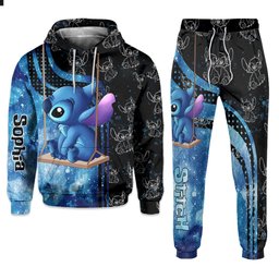 Ohana Means Family - Personalized Ohana Hoodie and Sweatpants – view 5