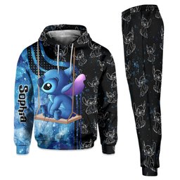 Ohana Means Family - Personalized Ohana Hoodie and Sweatpants – view 6