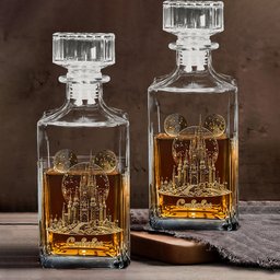 Magical Castle - Personalized Mouse Whiskey Decanter Set – view 6