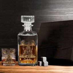 Magical Castle - Personalized Mouse Whiskey Decanter Set – view 4
