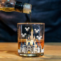 The Magical Castle - Personalized Mouse Whiskey Glass – view 3