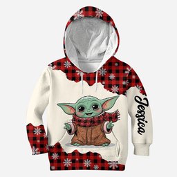 Merry Christmas - Personalized The Force Hoodie and Leggings – view 8