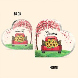 Grandma's Garden - Personalized Mother's Day Grandma Custom Shaped Acrylic Plaque – view 4