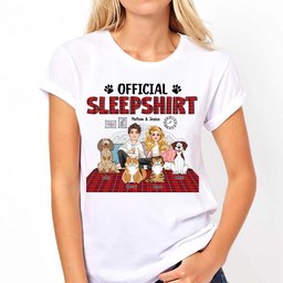 Official Sleepshirt - Personalized Dog T-shirt And Hoodie – view 2