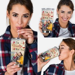 I'm Always With You - Personalized Memorial Tumbler – view 4