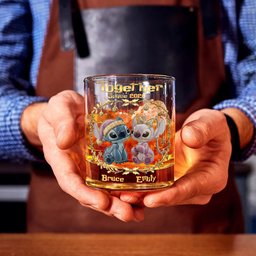 Together Since - Personalized Ohana Whiskey Glass – view 4